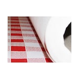 thumbnail of MONOUSO - Papieren tafelkleed rol rood Checkers 1x100m. 40g (6 stuks)