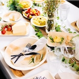 thumbnail of onlyleaf 200 Stück runde Einwegschalen Palmblattschalen 275 ml für Partys, umweltfreundliches Biogeschirr, Einmalgeschirr, biologisch abbaubar