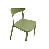 thumbnail of METRO PROFESSIONAL Chaise de terrasse BANDOL, plastique, empilable, vert olive
