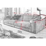 thumbnail of KAWOLA Sofá MADELINE 3 plazas Pana esmeralda