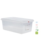 thumbnail of DENOX Contenedor profesional, polipropileno, Gastronox 1/1, 28 L, 530 x 325 x H200, con tapa y cierre de click