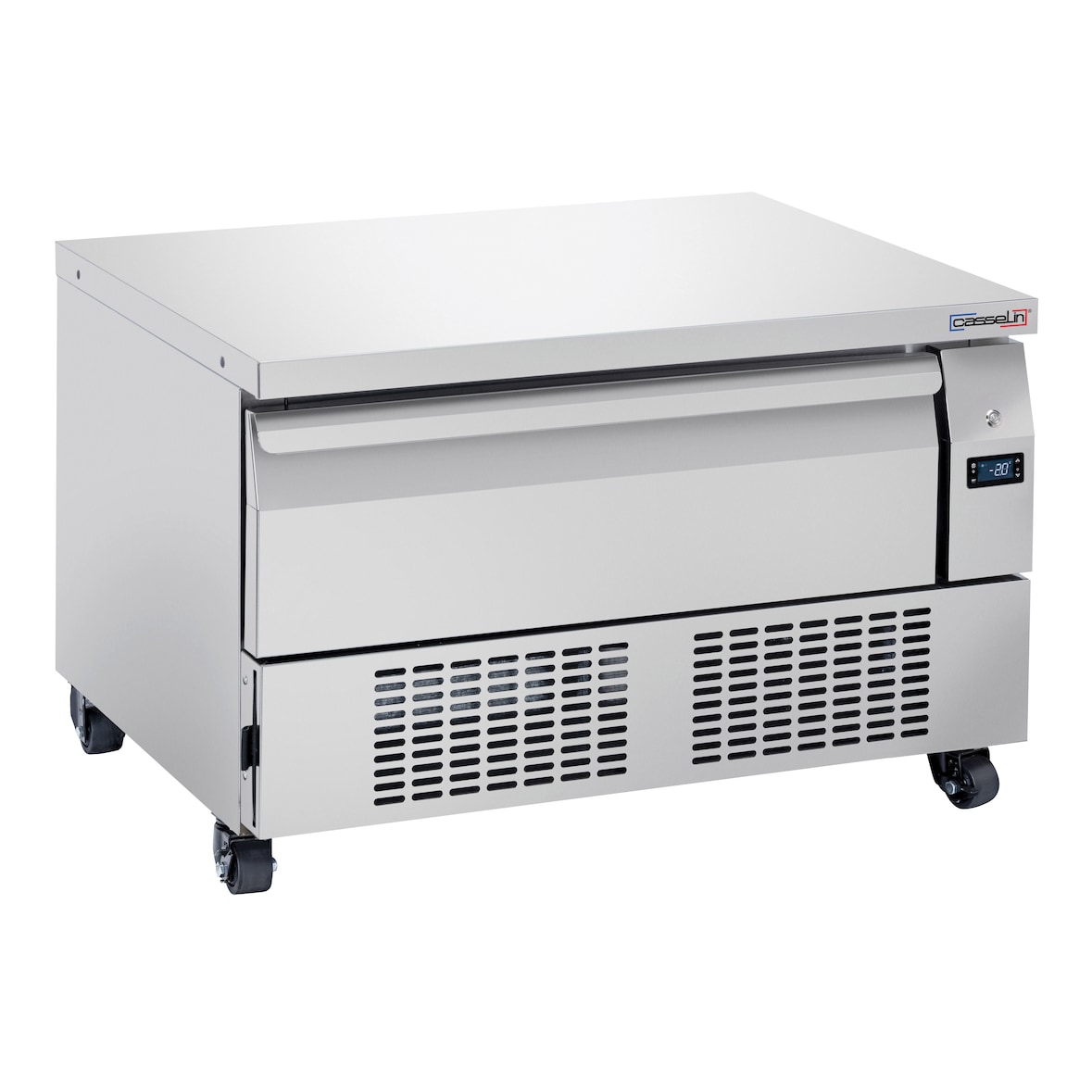 Soubassement réfrigéré 1 tiroir mixte positif-négatif 2 x GN 1/1  CSRMPN2 Casselin