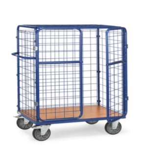 Fetra Paketwagen, Tragl. 600kg, Ladefl. LxB 1200x800mm, HxLxB 1552x1369x830mm