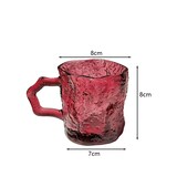 thumbnail of Glas Wasserglas Saftglas Fruchtsaftbecher Bierglas Trinkglas 200ML *10 Rot /MHDB/