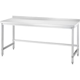 thumbnail of Mesa de trabajo Gredil con refuerzo 600 x 600 x 850 mm, con reborde, montaje propio