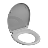 thumbnail of WC Sitz GREY, Duroplast Toilettendeckel mit Absenkautomatik und Schnellverschluss, Klobrille, Klodeckel, Toilettensitz