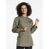 thumbnail of Chaud Devant 91804 Veste de chef femme Poco Olive foncé | M
