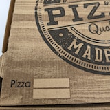 thumbnail of 100 Pizzakarton aus Mikrowellpappe kraft 36 x 36 x 4 cm