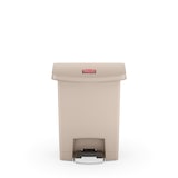 thumbnail of Rubbermaid Slim Jim Step On container Front Step kunststof 30 ltr - beige