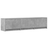 thumbnail of vidaXL TV-Schrank mit LED-Beleuchtung Betongrau 165x34x40 cm
