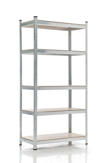 Scaffale a innesto 90x40x180 argento