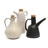 thumbnail of Bazar Bizar Bouteille d'huile d'olive en céramique 14.5x8.5x19.5 cm blanc
