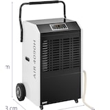 thumbnail of MSW Deshumidificador - 138 l / 24 h - 50 - 230 m² - 857 m³/h - con asa