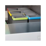 thumbnail of Poubelle pour tiroir de cuisine 15 litres Recycle Emuca