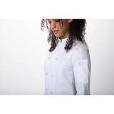 thumbnail of Chef Works® Damenkochjacke MOJAVE Flex Serie nachhaltig, Knöpfe, Cool Vent™, Weiß, Größe XS