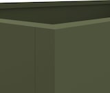 thumbnail of vidaXL Pflanzkübel Olivgrün 62x47x46 cm Stahl