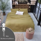 thumbnail of Bettwäsche-Set (135x200cm) Basic & Tough ( Honig-Senf )