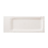 thumbnail of 3000x Bratwurstpappteller 8 x 18 + 3 cm mit Abriß weiß KU 28 3/4