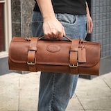 thumbnail of Hezhen - Bolsa para cuchillos marrón (cuero de caballo loco)