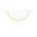 thumbnail of Aristo Geodreieck 16 cm mit Griff, Facette und Tuschenoppen
