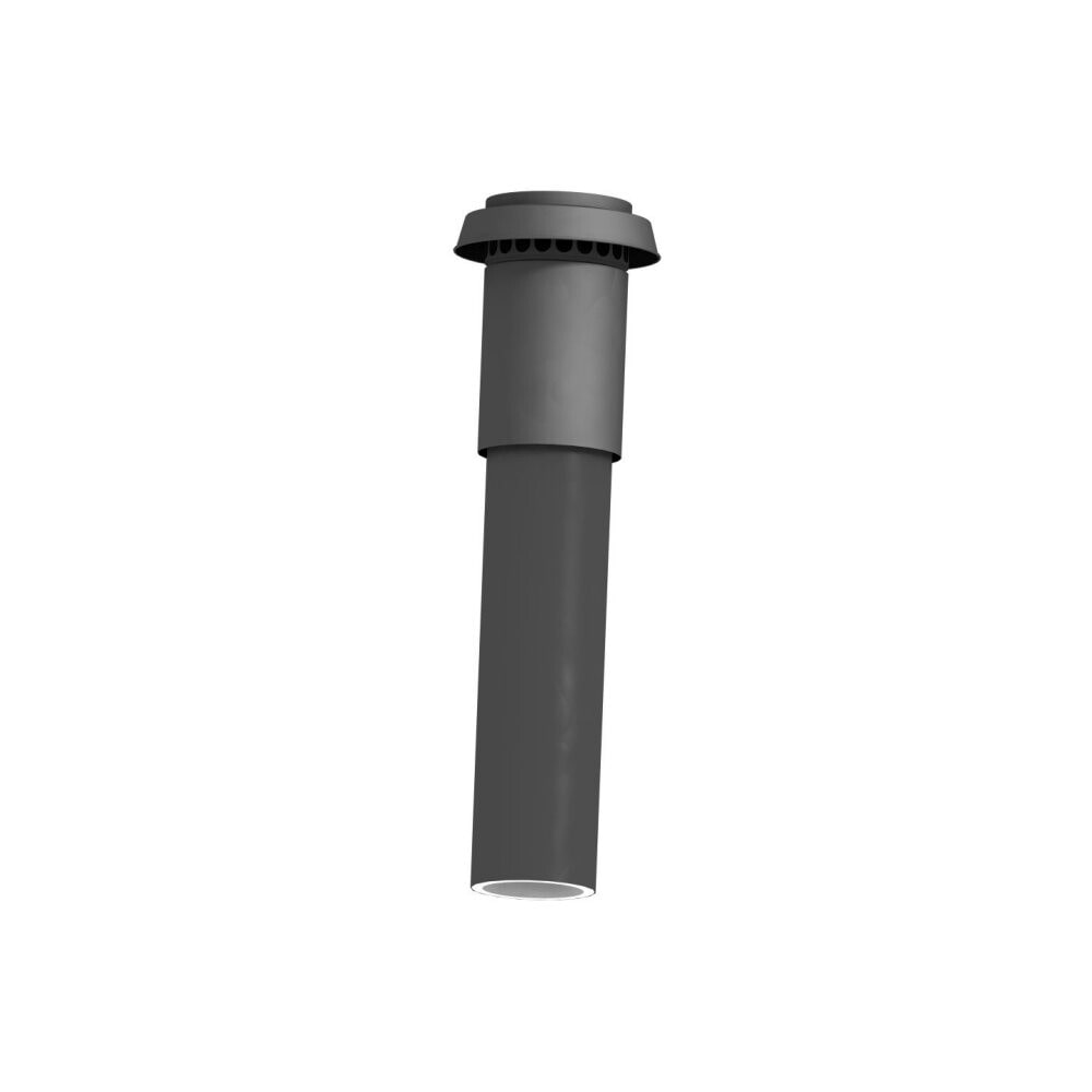 Kermi x-well Dachhaube NW 160/180, gedämmt, schwarz - Y2402160001K - LB32410