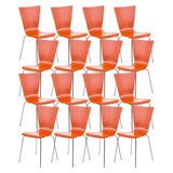 thumbnail of 16er Set Besucherstuhl Aaron orange