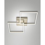 thumbnail of Moderne LED-Deckenleuchte BARD 52W Mattgold 3394-65-225 Fabas Luce