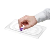 thumbnail of Clips para tapa de recipientes de almacenamiento con certificación HACCP, HENDI, Morado, 12 uds