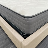 thumbnail of Letto contenitore piazza e mezza 120x190 cm con rete ortopedica a doghe, tessuto Enjoy, made in Italy - 02 Camel