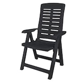 thumbnail of vidaXL 9-delige kunststof tuinset antraciet