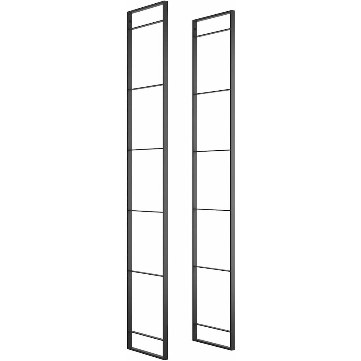 Structure pour étagère Lader Pour créer une bibliothèque à 4 étagères Emuca