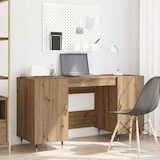 thumbnail of vidaXL Schreibtisch Artisan-Eiche 140 x 50 x 75 cm Holzwerkstoff