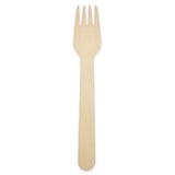 thumbnail of MONOUSO - Forchetta di Legno Imbustata 16cm (500 Pezzi)