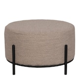 thumbnail of LABEL51 - Troy poef op poten XL 57x57x34cm boucle naturel