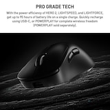 thumbnail of Souris Gaming Sans Fil Ultra-Légère Avec Capteur HERO 2 Jusqu'à 44000 DPI Rose 2 YONIS