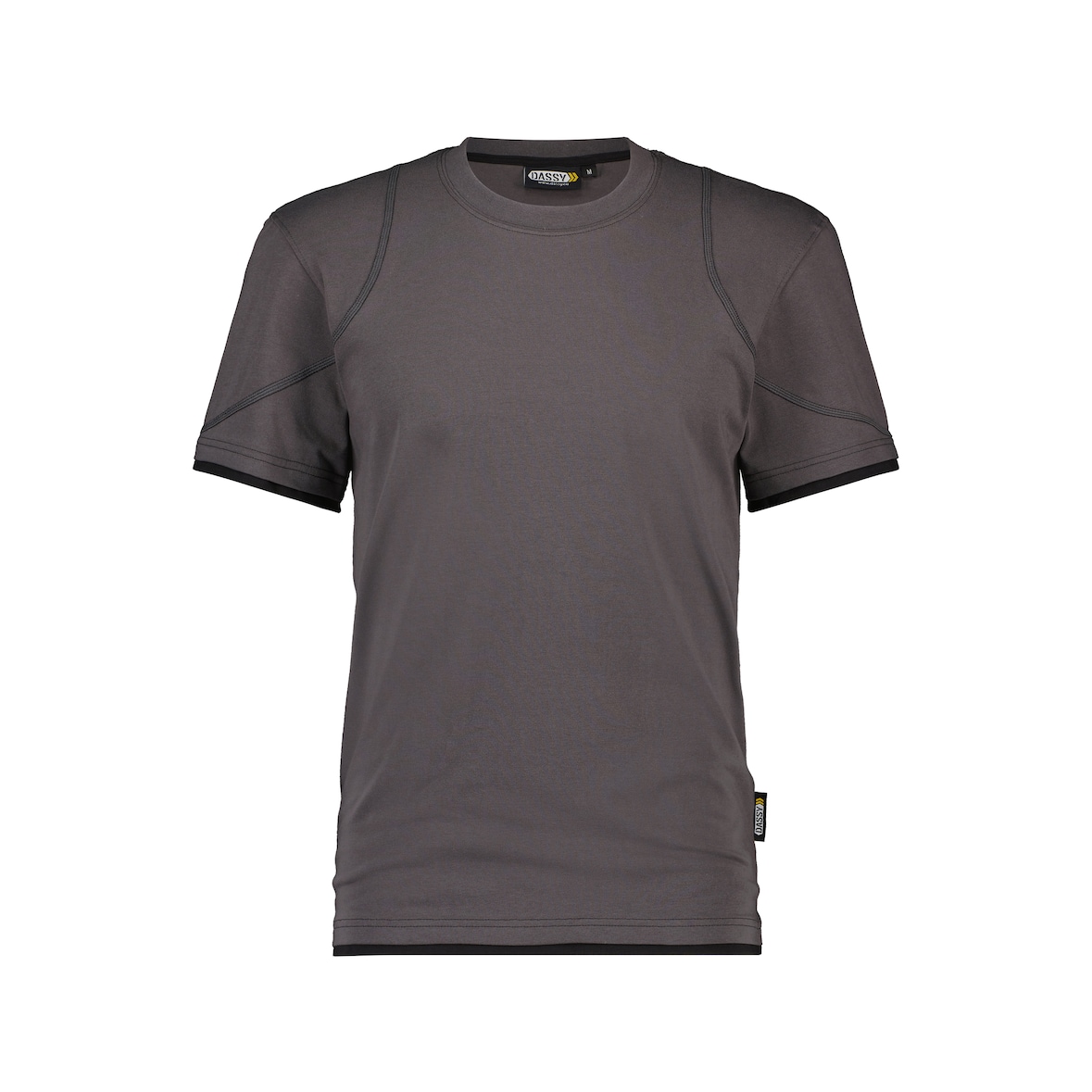 DASSY® Kinetic T-Shirt Arbeit anthrazitgrau/schwarz L