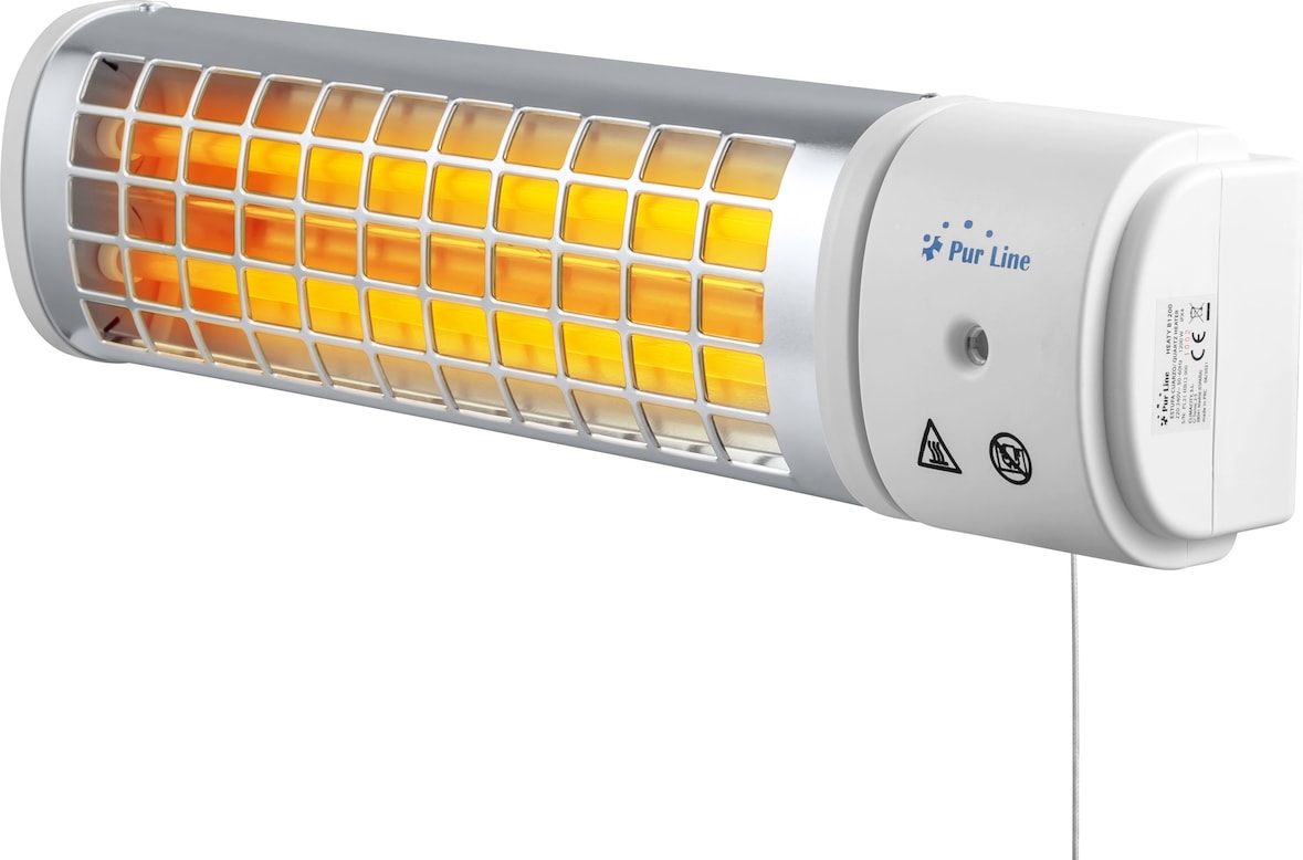 PURLINE Estufa de cuarzo para baño HEATY B1200