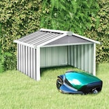 thumbnail of vidaXL Rasenmäher Garage 92x97x63 cm Verzinkter Stahl Grau
