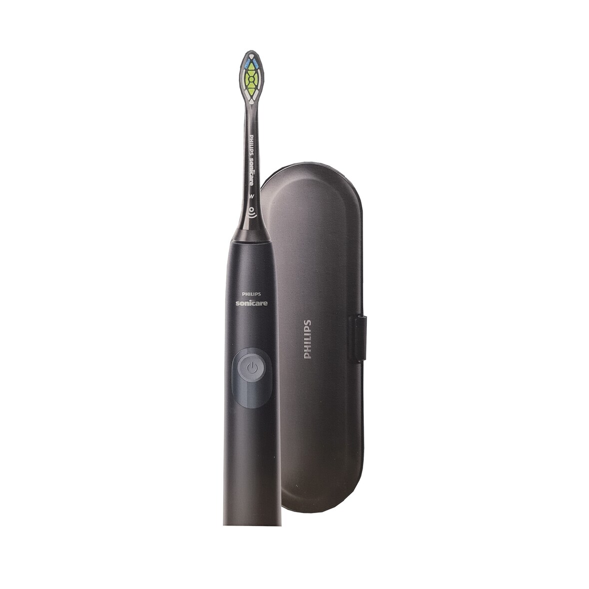 Philips Sonicare HX6800/87 ProtectiveClean 4300 elektrische Schallzahnbürste mit Reiseetui - Schwarz