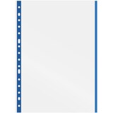 thumbnail of Bolsa 10 Fundas con indicador de color azul polipropileno extra, lomo reforzado, tamaño Folio, 16 taladros Grafoplás