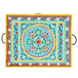 thumbnail of vidaXL Aufbewahrungsbox Handbemalt 50x40x40 cm Mango Massivholz