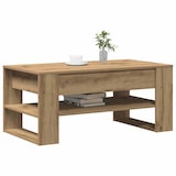 thumbnail of vidaXL Couchtisch Artisan-Eiche 102 x 55 x 45 cm Holzwerkstoff