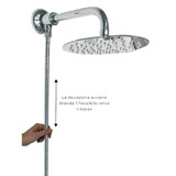 thumbnail of Kit doccia deviatore con doccetta, soffione 20 cm e braccio 30 cm