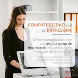 thumbnail of Folios A4 de Etiquetas Adhesivas Blancas, Crea tus Pegatinas Personalizadas, Etiqueta Adhesiva para Imprimir - Ofituria (21 por hoja, 500h)