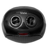 thumbnail of Briebe HT1128  Aquecedor Termoventilador Cerâmico Portátil PTC, 2 Níveis de Potência, Termóstato, Ar Frio / Quente, Preto, 1500W