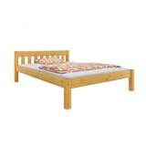 thumbnail of Einzelbett Bettrahmen 120x200 Futonbett Kieferbettgestell Massivholz natur Rollrost 60.38-12