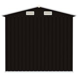 thumbnail of vidaXL Tuinhuis Bruin 205x129x183 cm Gegalvaniseerd staal