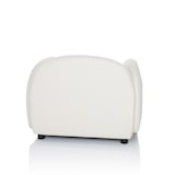 thumbnail of Loungestoel / relaxfauteuil VERDUNA stof bouclé wit hjh LIVING