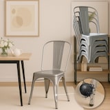 thumbnail of Set di 4 sedie Benedikt argento