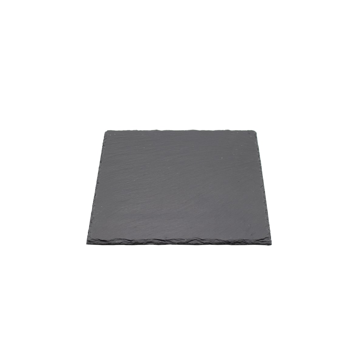 aro Plateau en ardoise, 25 x 25 cm, noir, 2 pièces